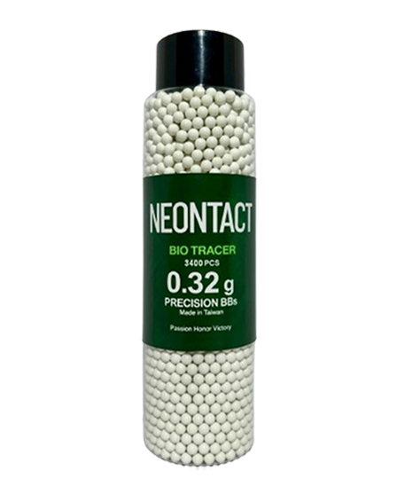 6mm BIO TRACER .32g Biodegradable Airsoft BBs (3,400 rounds green)