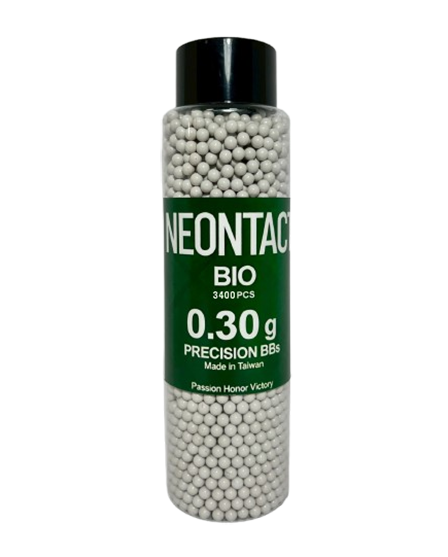 6mm BIO .30g Biodegradable Airsoft BBs (3,400 rounds White)